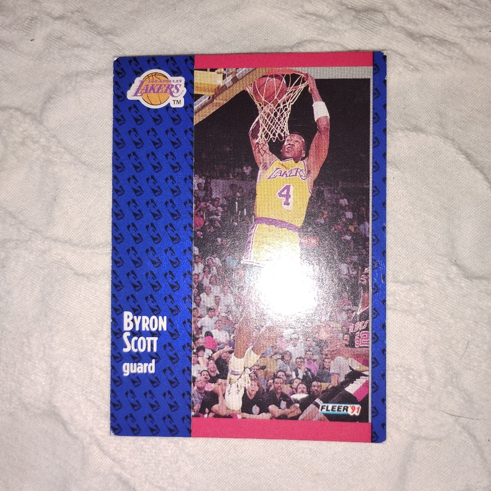 Fleer Basketball Card - Byron Scott